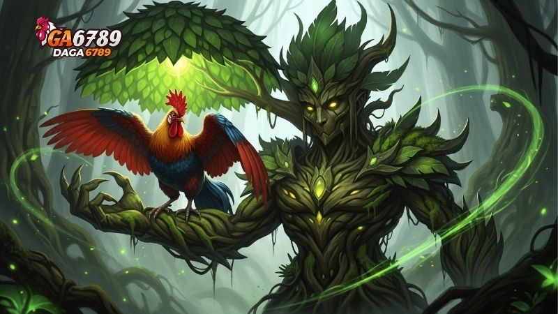 Phong cách đá của gà rừng nhanh, gọn và chính xác